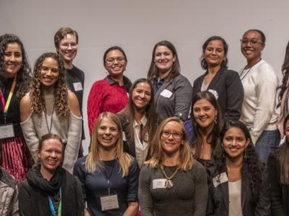 group photo of Women in Science and Engineering program