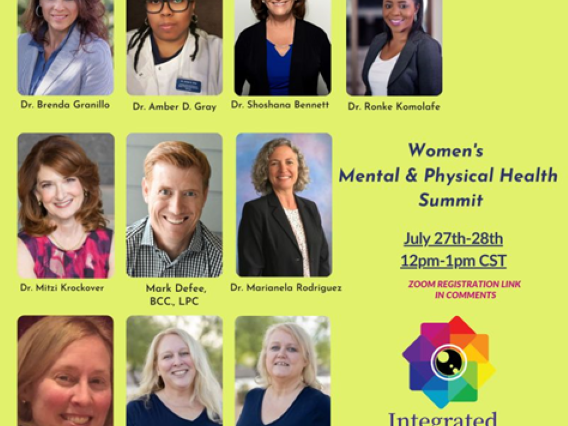 The Women's Mental & Physical Health Summit Panelists
