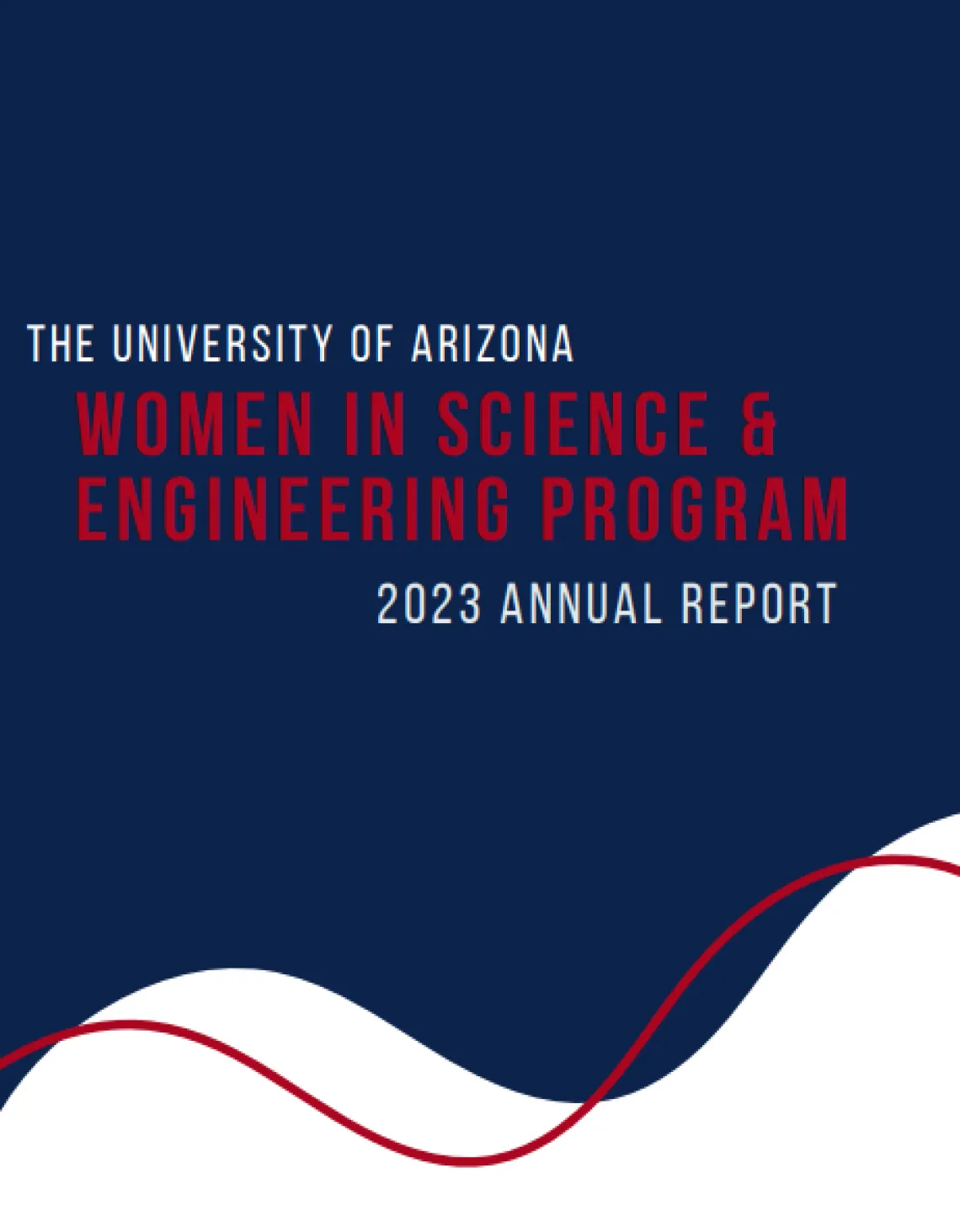 Women in Science & Engineering Program Annual Report Cover 2023